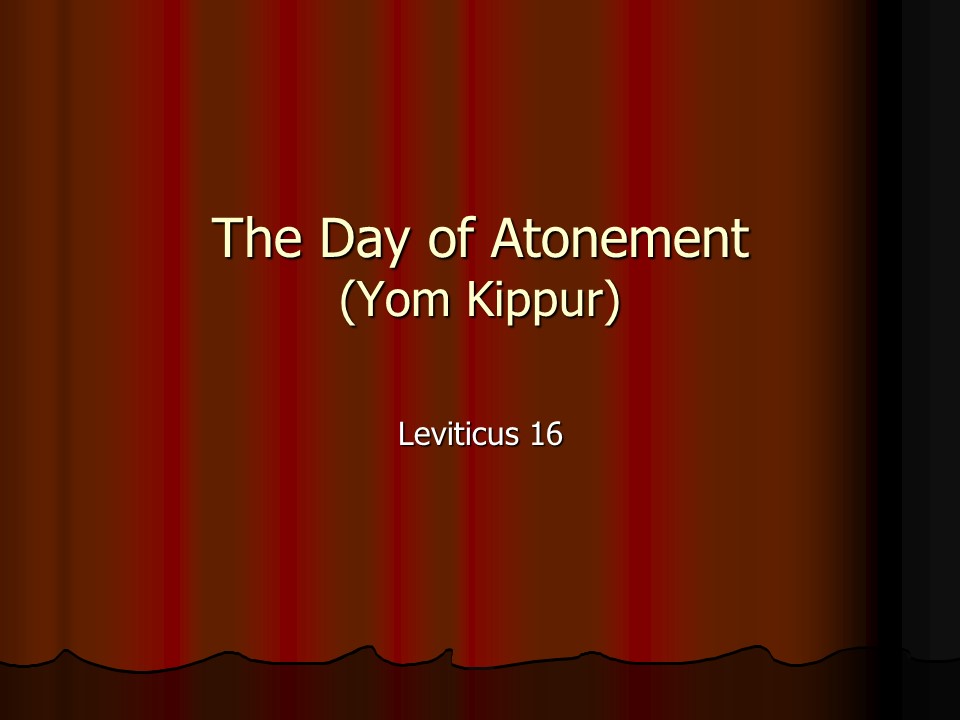 Jesus in Leviticus