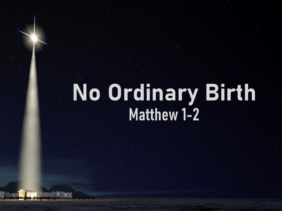 No Ordinary Birth